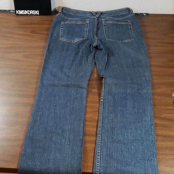 Duluth Trading Company‎ Flex Work Curvy Bootcut Denim Jeans 53507 Size 6 x 33 - Picture 8 of 9